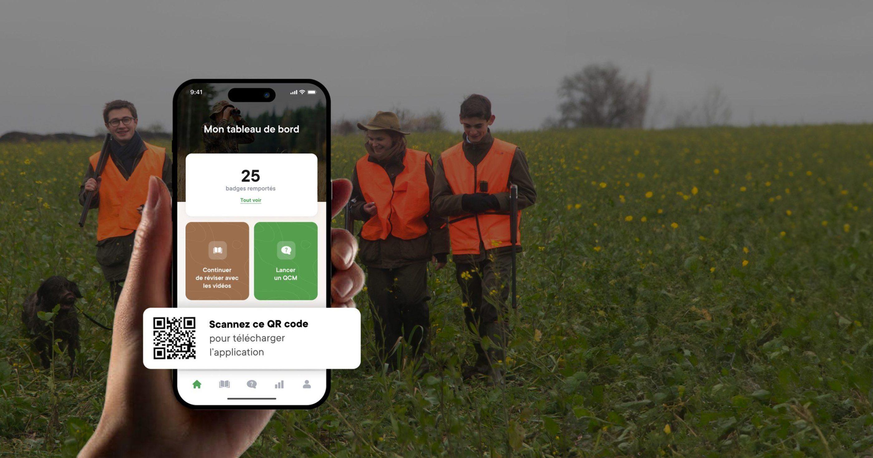 Application mobile - Permis de chasse